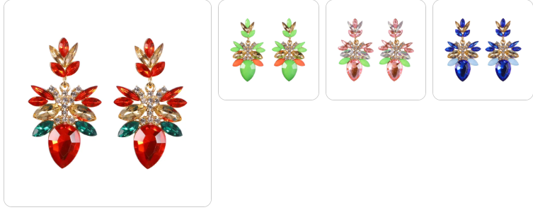 Fashion Earrings SET — 4 Complete Sets for £29