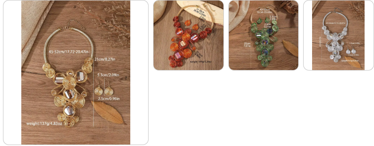 Fashion Jewellery SET - 4 Complete Sets for 49