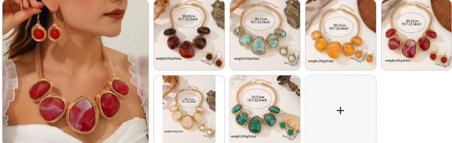Premium Fashion Jewellery SET - 6 Complete Sets for £79/-