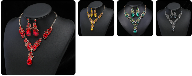 Fashion Jewellery SET - 4 Complete Sets for £49/-