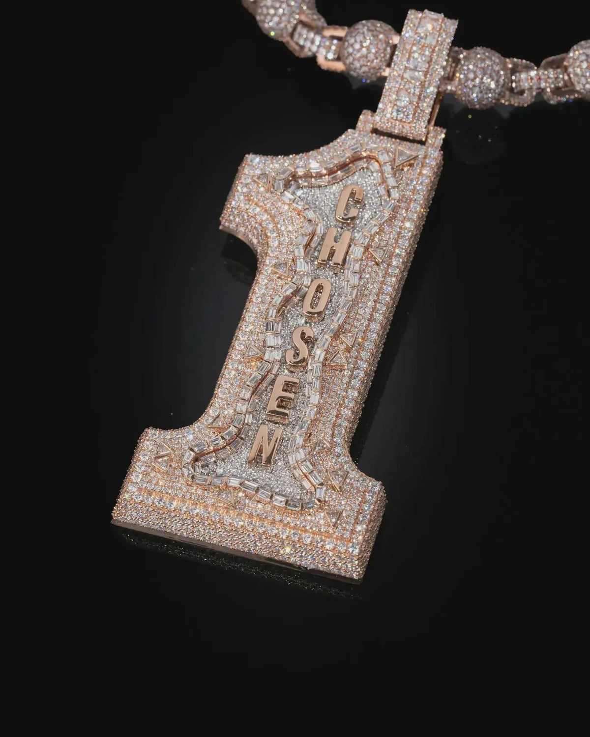 BiG-BOSS Buy Krishnavii Iced Out Moissanite Letter Pendant_ Custom Men's Luxury Hip Hop Jewelry Online in India