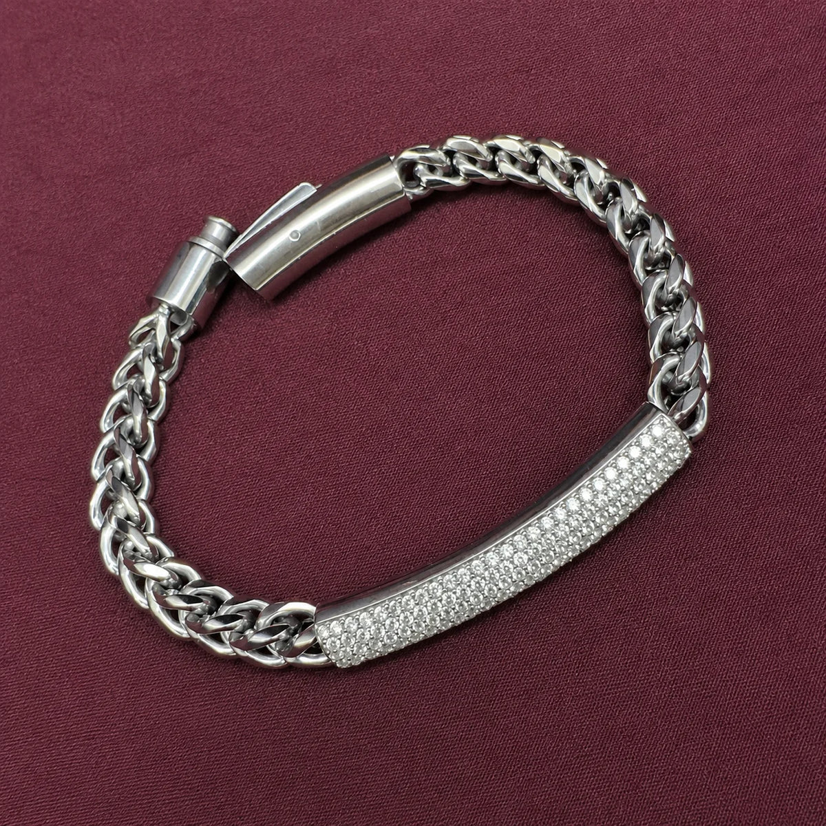 BiG-BOSS Elegant VVS Lab Diamond Cushion Cut Moissanite Gold Bracelet Women's Luxury Jewelry Gift Daily Wear Wedding Party Fashion Style