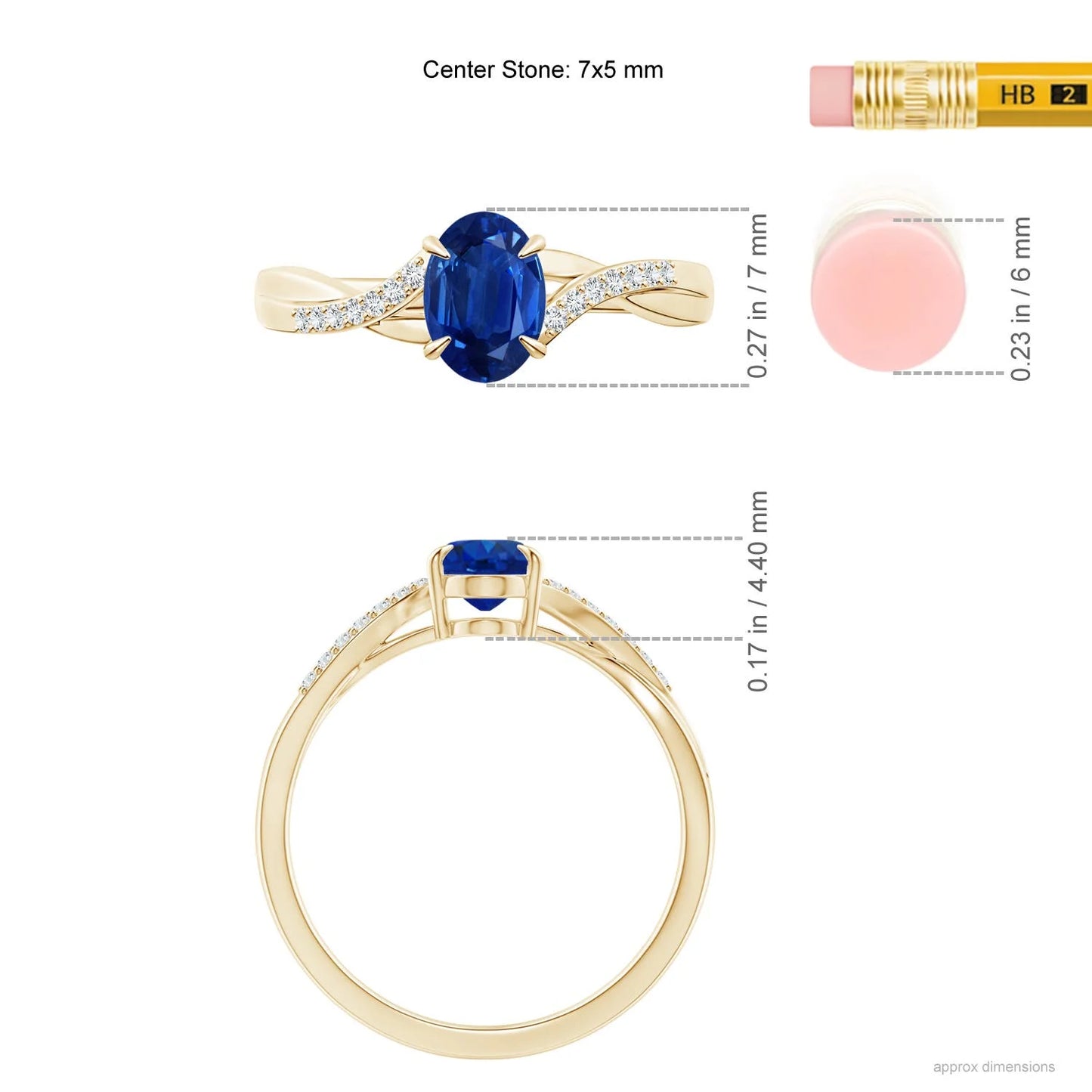 14K 18K Solid Gold Oval Cut Natural Blue Sapphire with Accents Diamond Split Shank Engagement Ring Fine Jewelry Handmade Rings